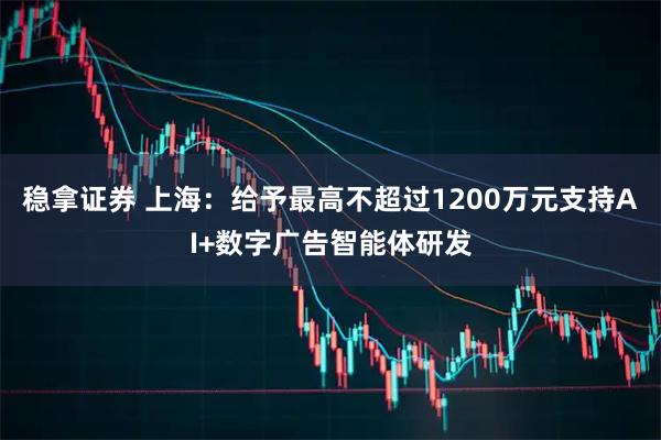 稳拿证券 上海：给予最高不超过1200万元支持AI+数字广告智能体研发